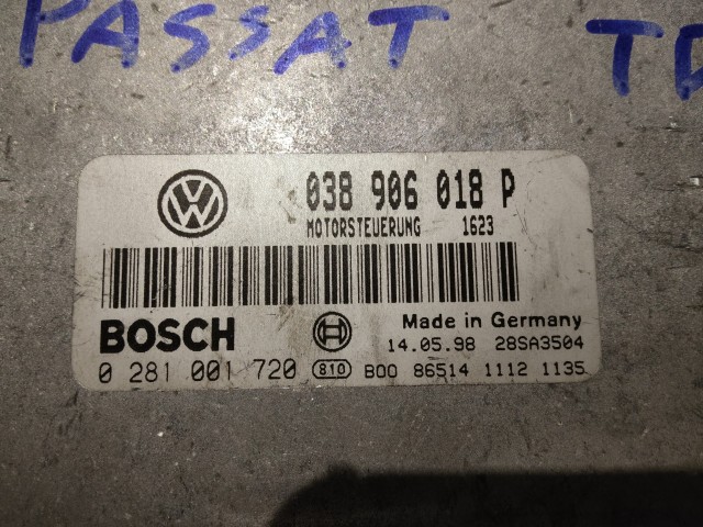 Volkswagen Passat 2000 Centraline motore usate  Bosch   