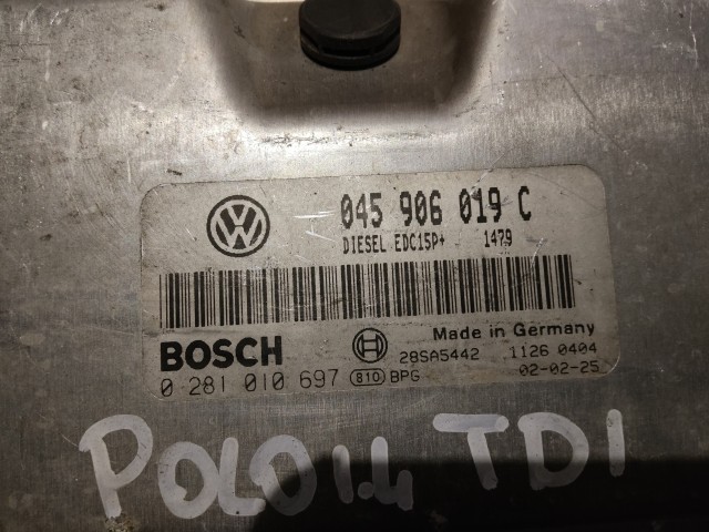 Volkswagen Polo 2003-2009 Centraline motore usate  Bosch   