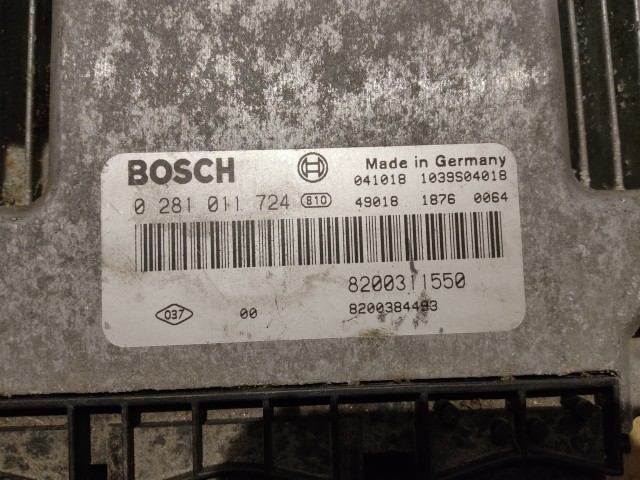 Renault Scenic II 2003-2009 Centraline motore usate  Bosch   