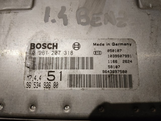 Citroen Xsara 1997-2005 Centraline motore usate  Bosch   