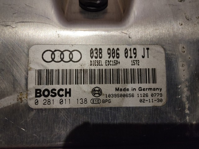 Audi A4 2000-2015 Centraline motore usate  Bosch   