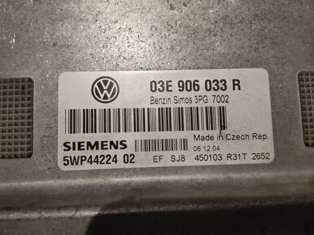 Volkswagen Polo 2003-2009 Centraline motore usate  Siemens   