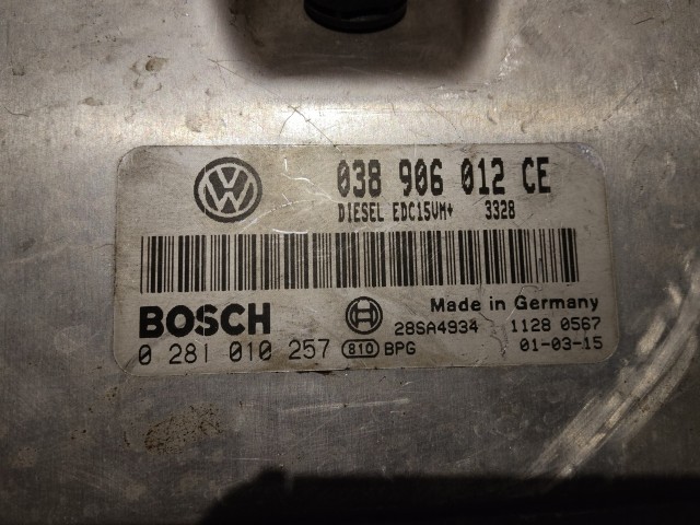 Skoda Fabia 1999-2007 Centraline motore usate  Bosch   