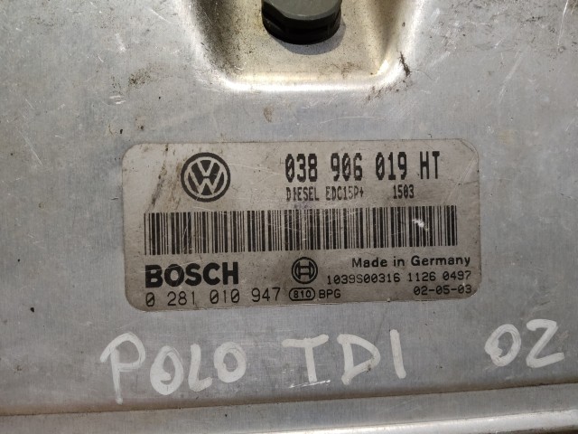 Volkswagen Polo 2003-2009 Centraline motore usate  Bosch   