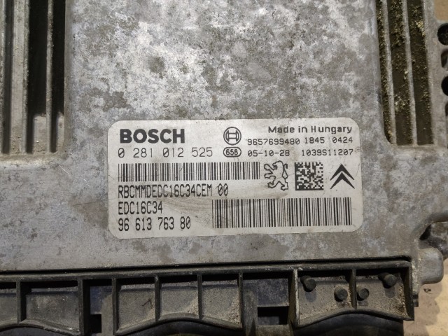 Peugeot 206 1998-2012 Centraline motore usate  Bosch   