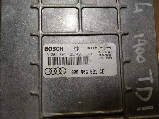 Audi A4 2000 Centraline motore usate  Bosch   