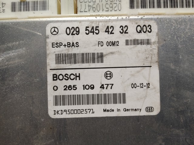 Mercedes Benz A-Class (W168) 1997-2004 Centraline motore usate  Bosch   