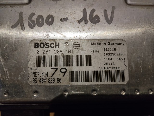 Peugeot 206 1998-2012 Centraline motore usate  Bosch   