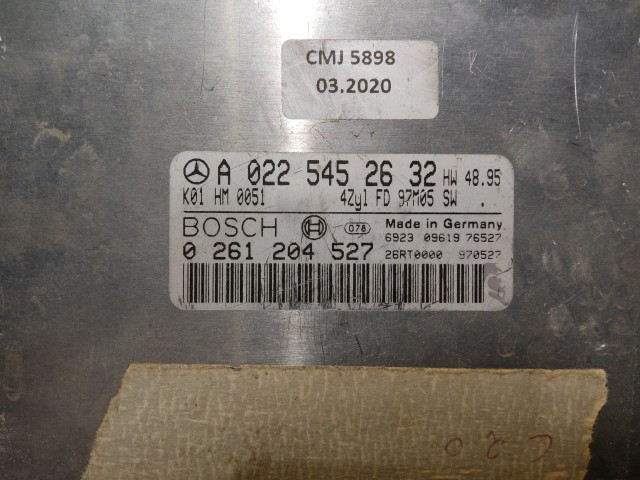 Mercedes Benz CLK C209 2000 Centraline motore usate  Bosch   