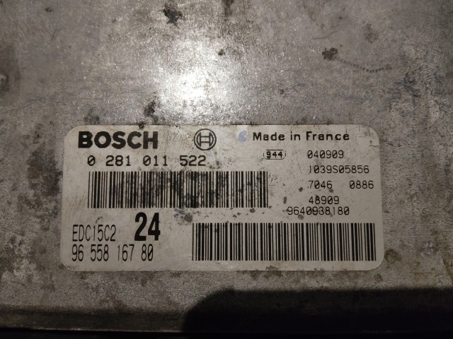 Citroen C8 2001-2010 Centraline motore usate  Bosch   