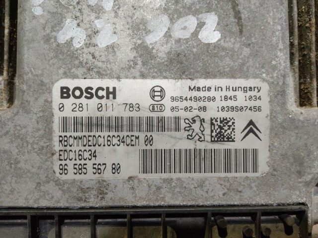 Peugeot 206 1998-2012 Centraline motore usate  Bosch   