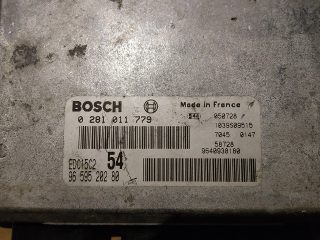 Citroen C8 2001-2010 Centraline motore usate  Bosch   