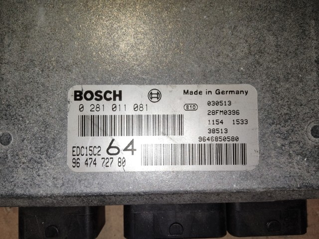 Peugeot 307 2000-2009 Centraline motore usate  Bosch   