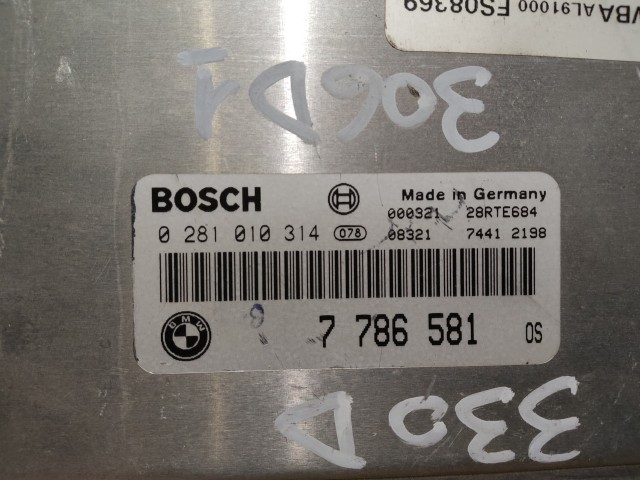 BMW E46 1995 Centraline motore usate  Bosch   