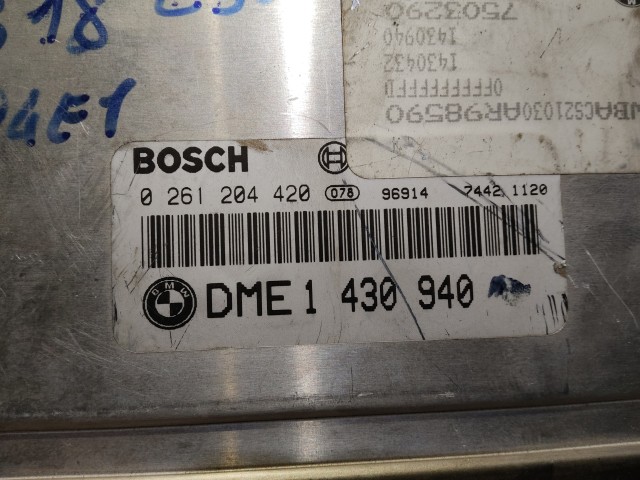 BMW E46 1995 Centraline motore usate  Bosch   