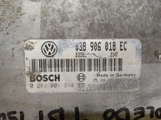 Seat Toledo 2004-2009 Centraline motore usate  Bosch   