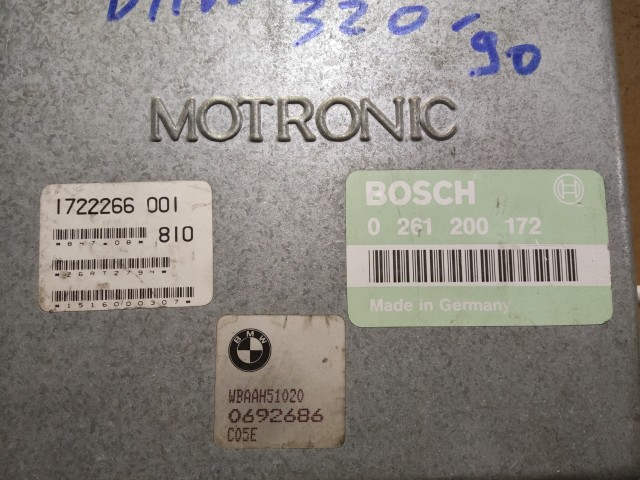 BMW 3 1990 Centraline motore usate  Bosch   