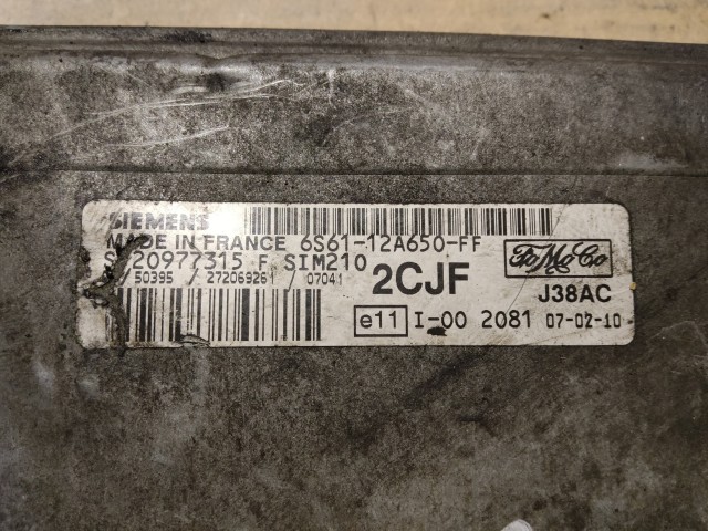 Ford Fiesta 1990 Centraline motore usate  Siemens   