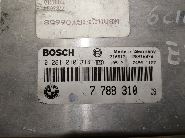 BMW 5 1995 Centraline motore usate  Bosch   