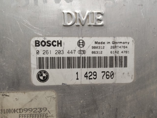 BMW 3 1990 Centraline motore usate  Bosch   1429760