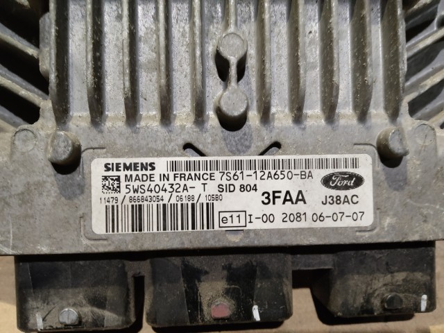 Ford Fusion 2002-2012 Centraline motore usate  Siemens   7S6112A650BA