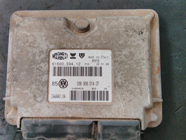Volkswagen Golf IV. 1997-2005 Centralina elettronica del motore Usato Euro 2 Magnetti Marelli con cambio meccanico  